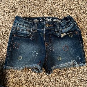Girls Size 5 Jean Shorts